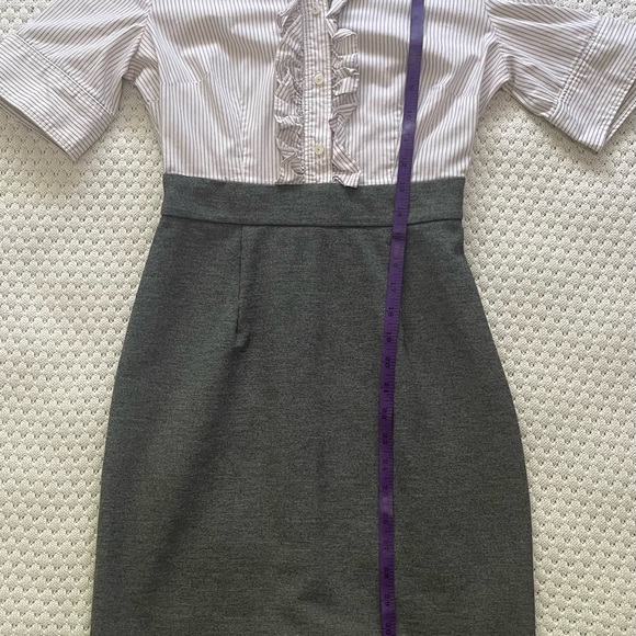 New York & company blouse an skirt combo dress - Picture 7 of 7